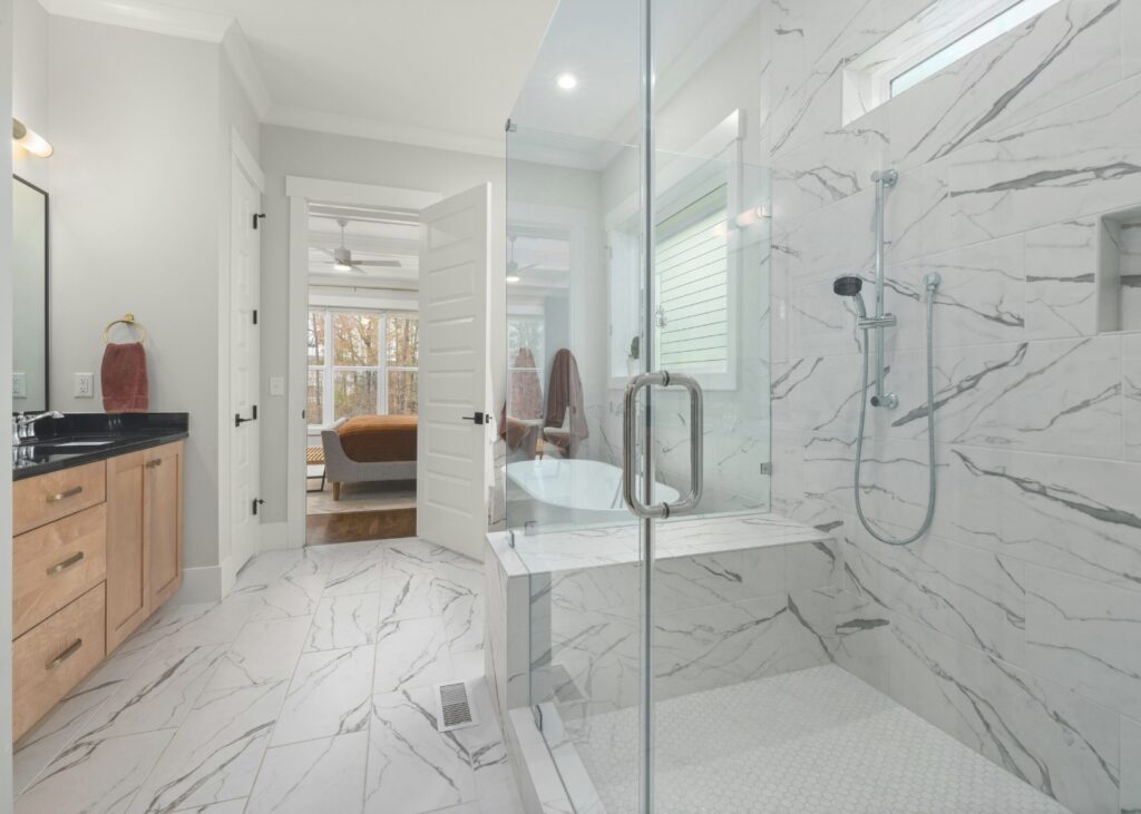 Bathroom renovation in Hornsby, NSW