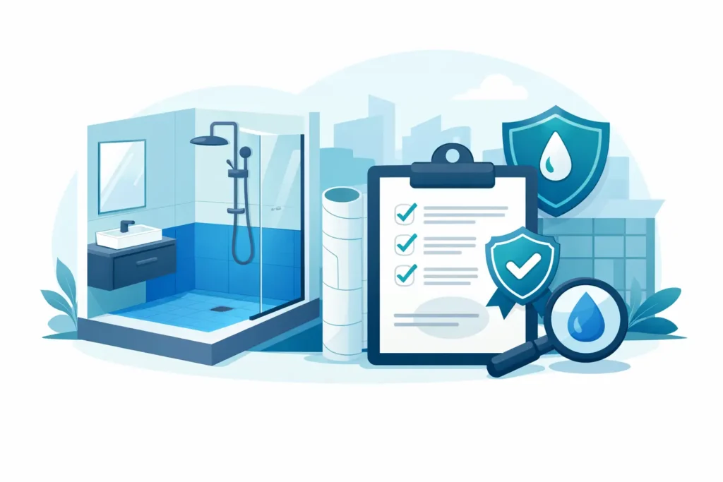 Bathroom Waterproofing Certificate Requirements