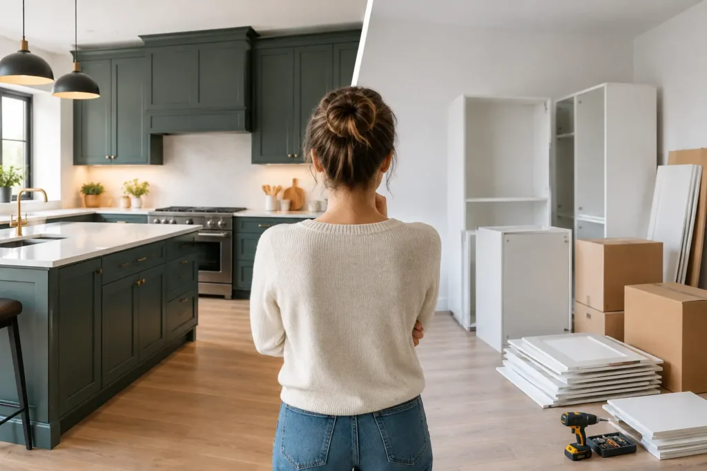 Custom Cabinetry Versus Flatpacks for Your Home
